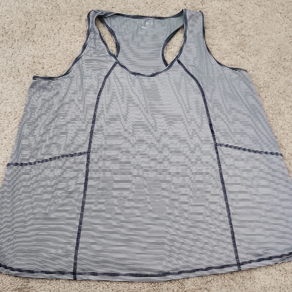 Livi Active Striped Workout Tank 26/28